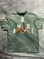 AMIRI Vintage Tiger short-sleeve T-shirt Men Collegiate Tiger Crewneck T-Shirt 4