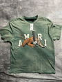 AMIRI Vintage Tiger short-sleeve T-shirt Men Collegiate Tiger Crewneck T-Shirt