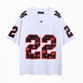 AMIRI 22 Football cotton T-shirt Men Jersey Logo T shirt 11