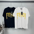 Fendi cotton T-shirt Fendi Logo Printed Logo T-shirts