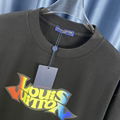 Louis Vuitton LV logo Printed T-Shirt Black