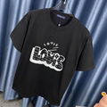 Louis Vuitton LV logo Printed T-Shirt Black