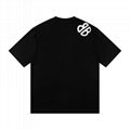 GUCCI X BALENCIAGA SPRAY PAINT SHIRT IN BLACK