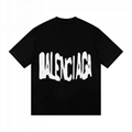 GUCCI X BALENCIAGA SPRAY PAINT SHIRT IN BLACK