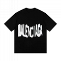 GUCCI X BALENCIAGA SPRAY PAINT SHIRT IN BLACK