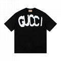 GUCCI X BALENCIAGA SPRAY PAINT SHIRT IN BLACK