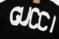 GUCCI X BALENCIAGA SPRAY PAINT SHIRT IN BLACK