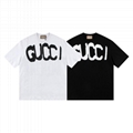 GUCCI X BALENCIAGA SPRAY PAINT SHIRT IN BLACK