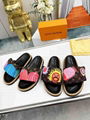 New LV Remix Pool Pillow Flat Comfort Mule Louis Vuitton Slides