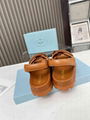 Prada Nappa Leather Padded Sport Sandals New Prada Triangle logo sandals