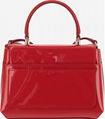 Dolce & Gabbana DG Logo Patent Leather Bag D&G Handle Top Tote Handbag