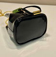 Prada Patent Leather Mini Pouch prada mini bucket bag Women