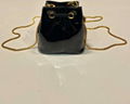 Prada Patent Leather Mini Pouch prada mini bucket bag Women