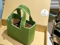 Loewe Paula's Ibiza embroidered raffia tote Women Loewe Logo tote bag