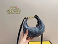 Fendi Nano Fendigraphy bag Women's Blue Graphy Mini Bag