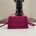 JACQUEMUS Le Grand Bambino crossbody bag Women Suede Shoulder Bag