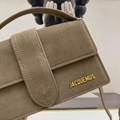 JACQUEMUS Le Grand Bambino crossbody bag Women Suede Shoulder Bag