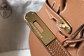 Hermes Birkin Togo 25 Black Handbags 