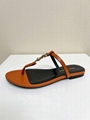 SAINT LAURENT cassandre sandals in patent leather YSL logo mule 