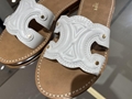        Triomphe Leather Sandal        mule in calfskin  4