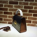 GUCCI GG Supreme Padlock Top Handle Bag GG Supreme Shoulder Bag 