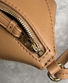 Loewe Puzzle Fold pouch in shiny nappa calfskin Black Loewe hobo bag