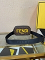 Fendi Roma Black Zucca Canvas Mini Camera Crossbody Bag 