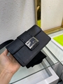       Selleria flat bucket Pochette Shoulder Bag       Baguette Pouch Black  2