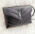 SAINT LAURENT'S ICONIC TOY LOULOU IN QUILTED LEATHER LouLou Mini bag 