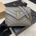 Saint Laurent Medium LouLou Matelassé Leather Shoulder Bag