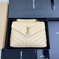 Saint Laurent Medium LouLou Matelassé Leather Shoulder Bag
