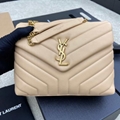 Saint Laurent Medium LouLou Matelassé Leather Shoulder Bag