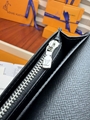               Brazza Wallet     lack Monogram Shadow calfskin Long wallets 15