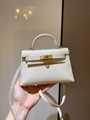 Kelly Epsom mini 19cm bag Women Kelly Shoulder bag 