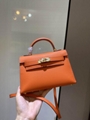 Kelly Epsom mini 19cm bag Women Kelly Shoulder bag 