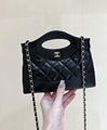 Ladies 24S 31bag nano CC Chain bag  11