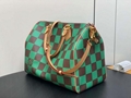 LOUIS VUITTON Speedy 40 Bandoulière Damier Pop Green LV Speedy bag