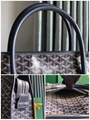 Goyard Goyardine Bourgogne Bag Men Navy handle Totes