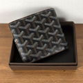 Goyard Victoire Wallet Black in Canvas