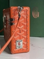 Goyard Cassette Trunk Bag Fashion Goyard Leather  box case  2