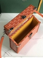 Goyard Cassette Trunk Bag Fashion Goyard Leather  box case 