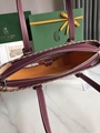 Goyard Sac Marie Galante Goyardine MM Black/Brown in Coated Canvas 