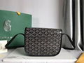 GOYARD Goyardine Belvedere PM Messenger Bag Black Men  3