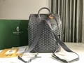 Goyard Goyardine Calfskin Alpin MM Backpack Green Goyard Cloth Backpack