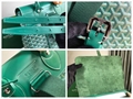 Goyard Goyardine Calfskin Alpin MM Backpack Green Goyard Cloth Backpack
