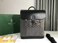 Goyard Goyardine Calfskin Alpin MM Backpack Green Goyard Cloth Backpack 19