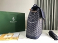 Goyard Goyardine Calfskin Alpin MM Backpack Green Goyard Cloth Backpack