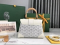 Goyard Saigon Souple Mini Bag Goyardine satchel handle bag