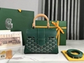 Goyard Saigon Souple Mini Bag Goyardine satchel handle bag