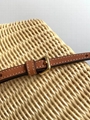        TEEN COUFFIN in WICKER AND NATURAL CALFSKIN Women tote bag  6